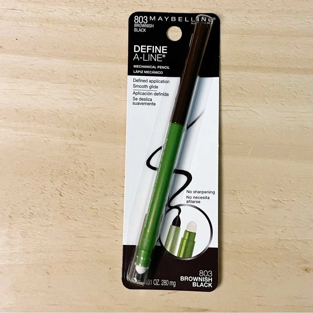 Maybelline Define A-Line Mechanical Eyeliner Pencil Brownish Black #803